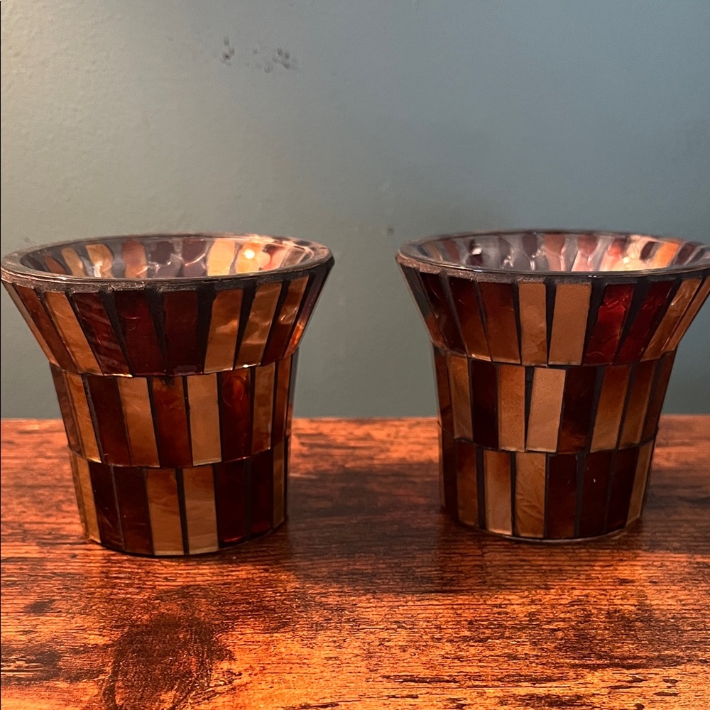 Votive candle holders